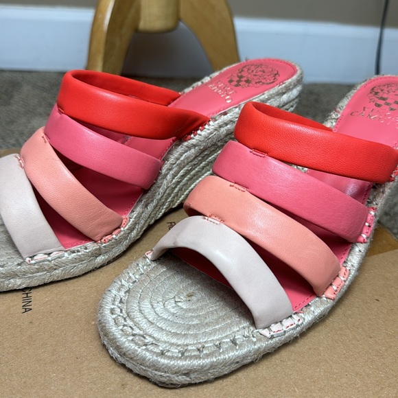 Vince Camuto Women's Molisana Espadrille Wedge Sandal - Tiger Lily -Size 10 - Picture 16 of 16
